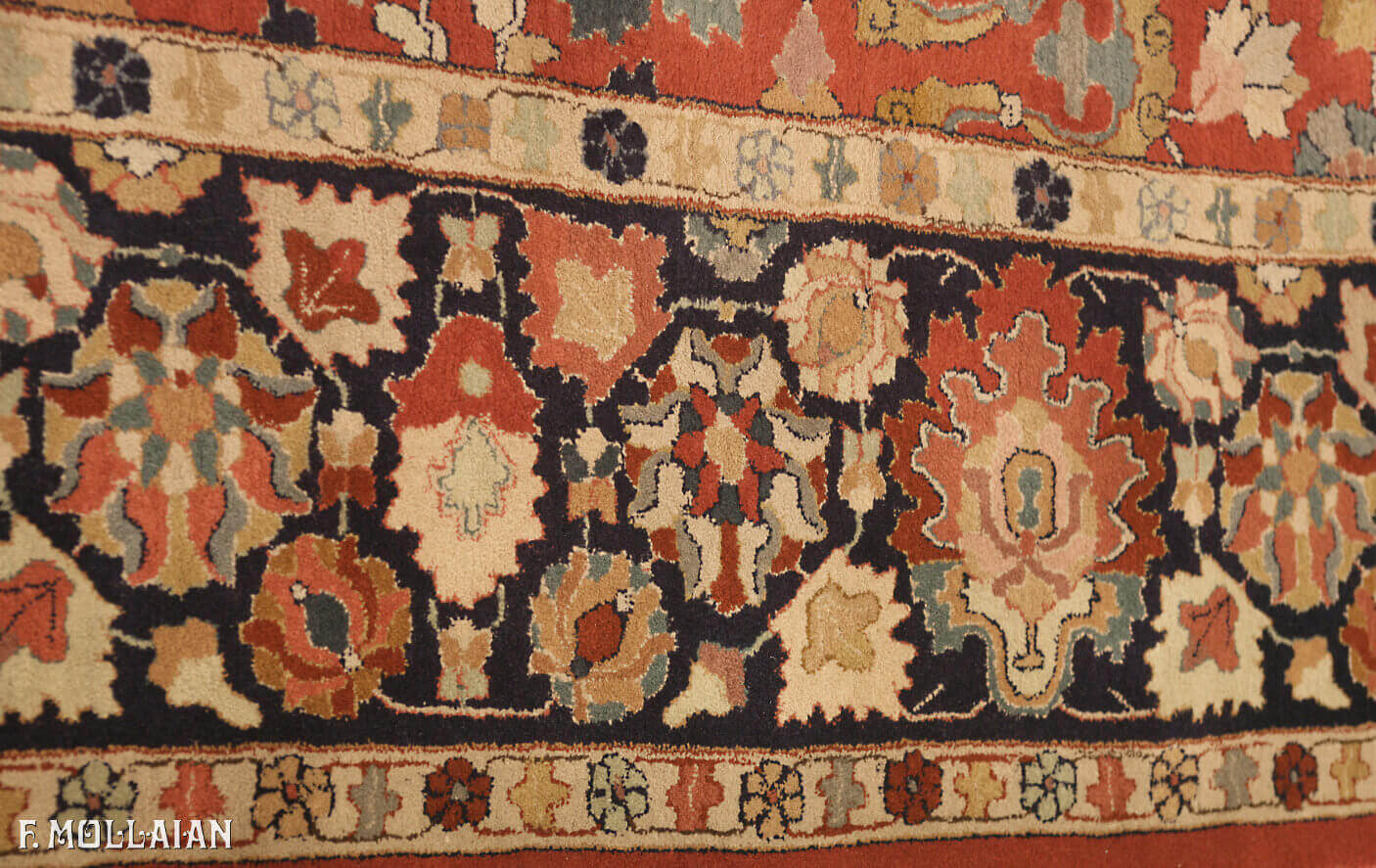 فرش بزرگ آنتیک آلمانی تِتِکس کد:۸۸۴۰۲۲۳۰
